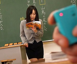 Nozomi Hazuki in Hot Nozomi Hazuki is a slutty squirting teacher - AviDolz